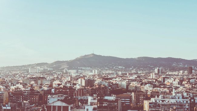 panoramica de barcelona